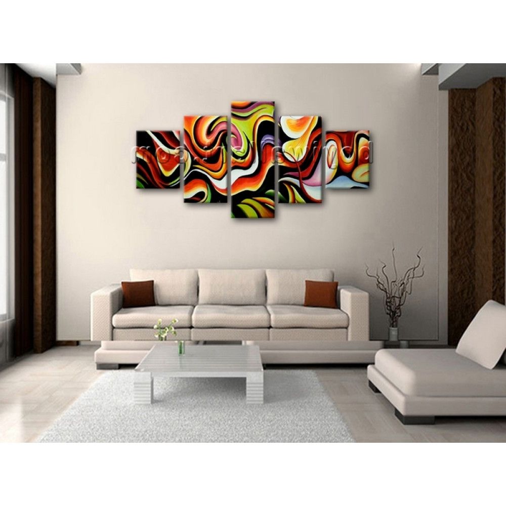 Most Up To Date Huge Wall Art Within Huge Wall Art Abstract Painting Home Decoration Ideas Canvas Print (View 1 of 15)