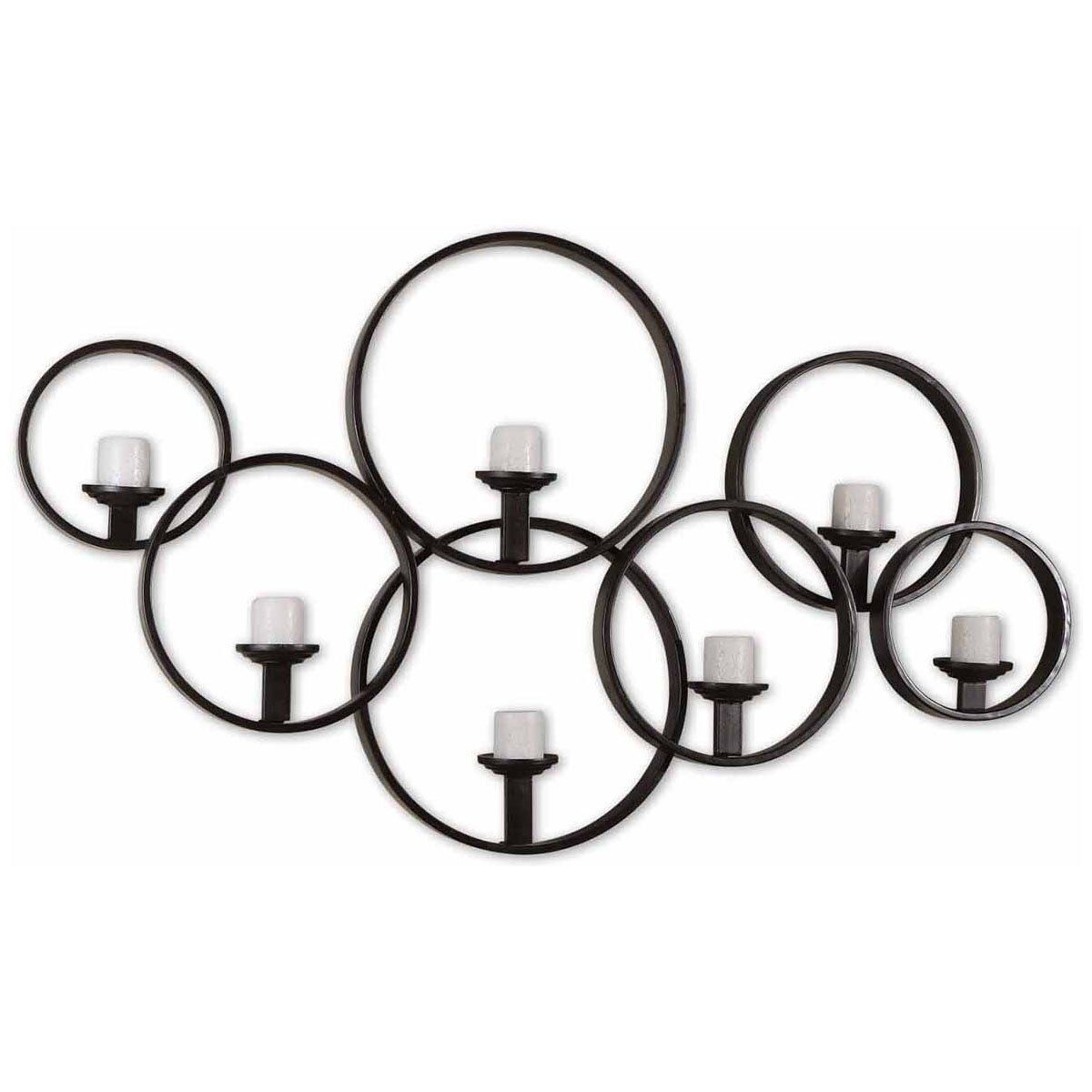 Most Up To Date Metal Wall Art With Candles With Amazon: Uttermost 07617 Kadoka Decorative Wall Candle Holder (View 8 of 15)