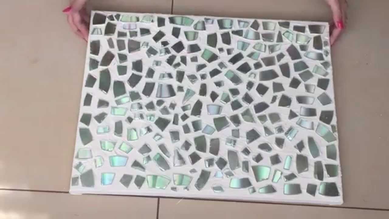 Newest Diy Mosaic Wall Art Pertaining To Diy Mosaic Wall Decor – Youtube (View 12 of 15)