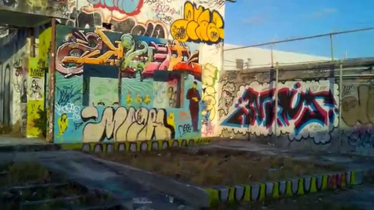 Newest Miami Design District Graffiti Art Walls – Youtube In Miami Wall Art (View 4 of 15)