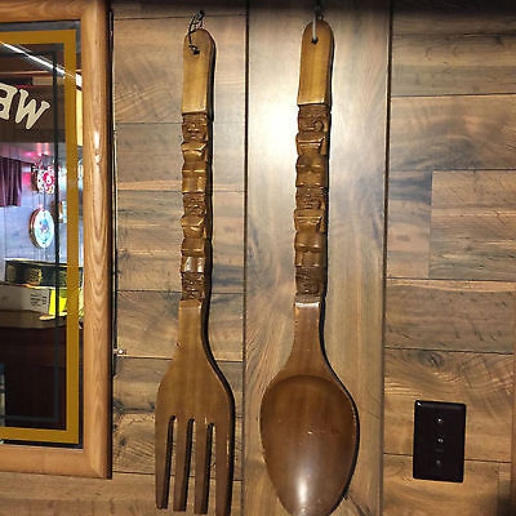 Newest Wood Spoon Wall Decor • Walls Decor Throughout Giant Fork And Spoon Wall Art (View 13 of 15)