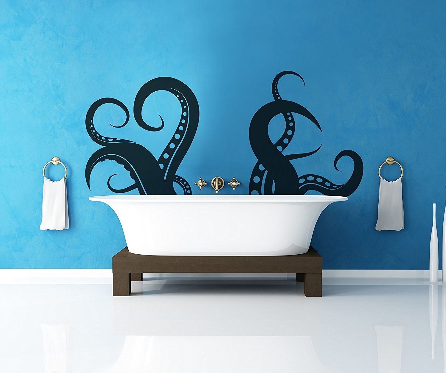 Octopus Tentacle Wall Art Within Preferred Amazon: Stickerbrand Animals Vinyl Wall Art Giant Octopus (View 14 of 15)