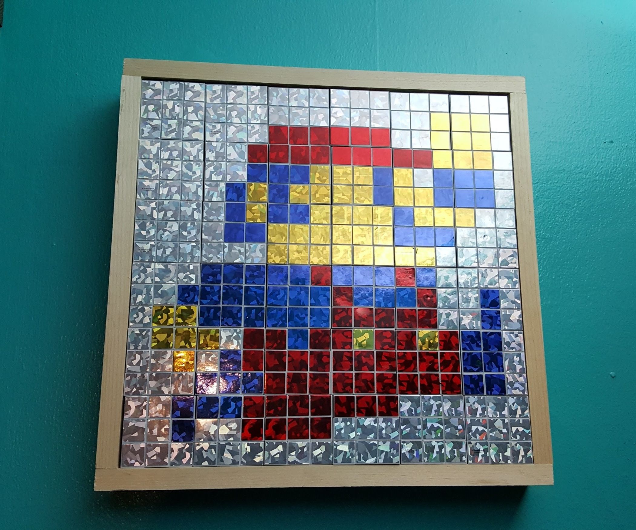 Pixel Mosaic Wall Art Within Current Rubik's Cube Pixel Art Wall Box: 6 Steps (with Pictures) (View 11 of 15)