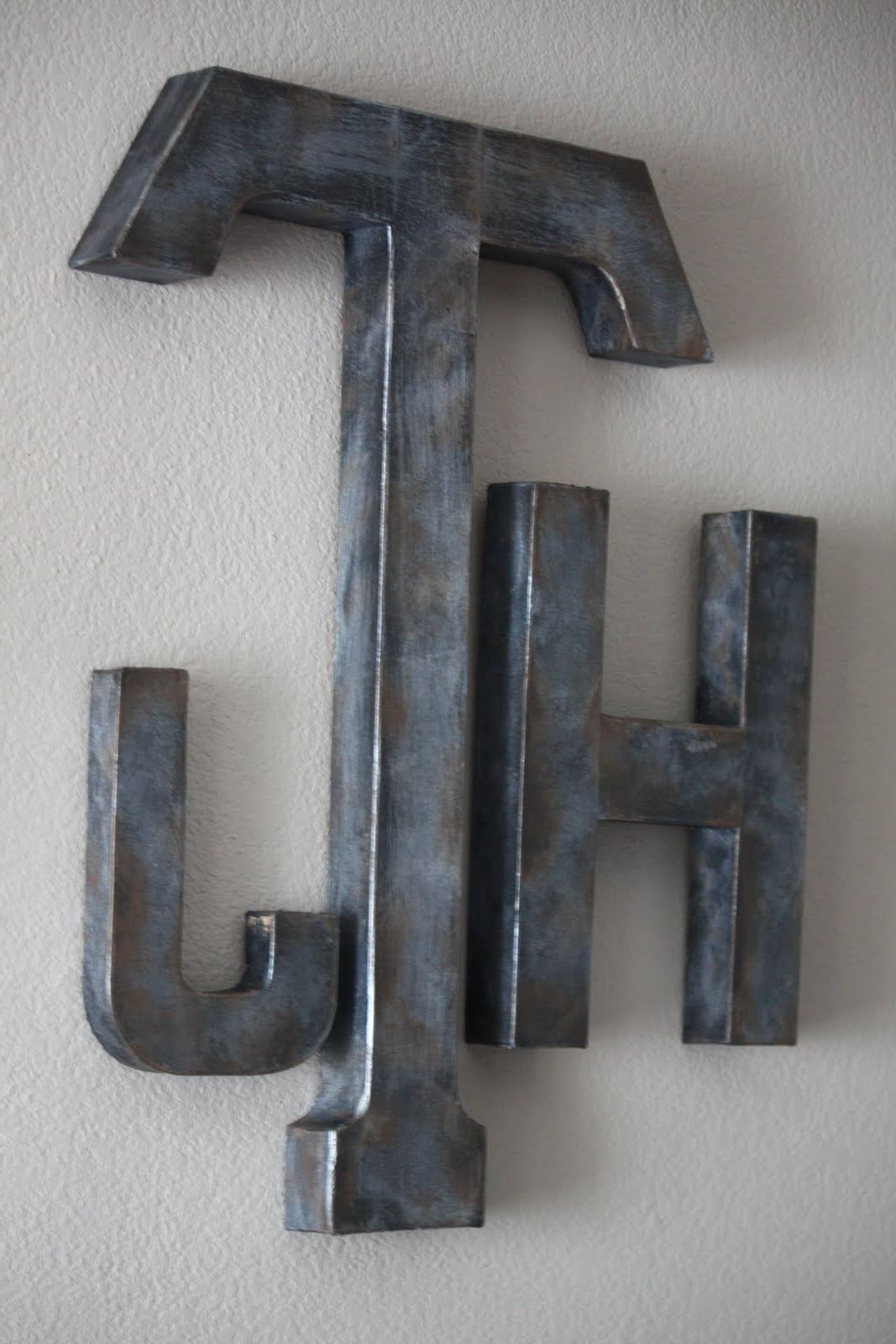 Popular Metal Letters For Wall Decor — Creative Home Decoration Inside Decorative Metal Letters Wall Art (View 5 of 15)