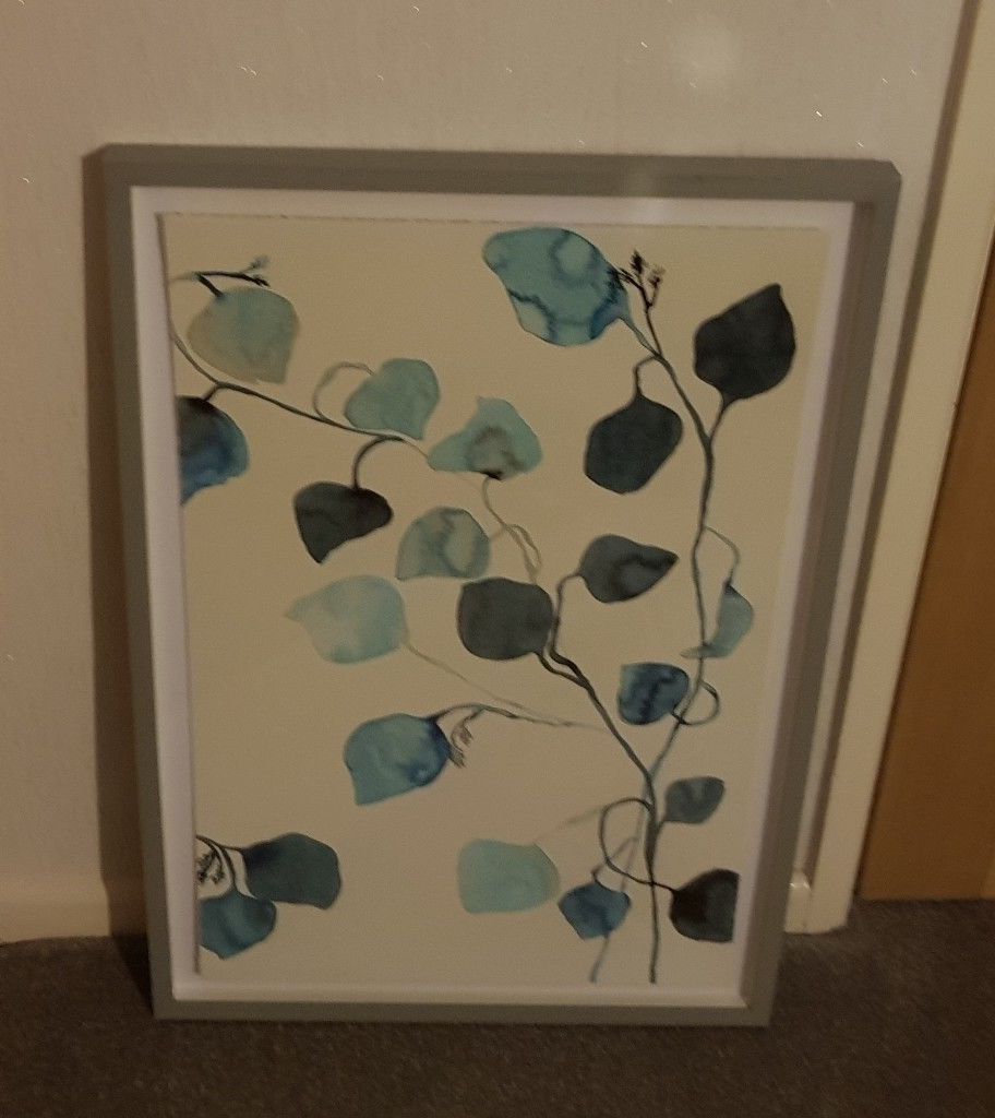 Preferred John Lewis Abstract Wall Art With John Lewis Modern Art Blue Abstract Print Susan Hable Framed Print (View 10 of 15)