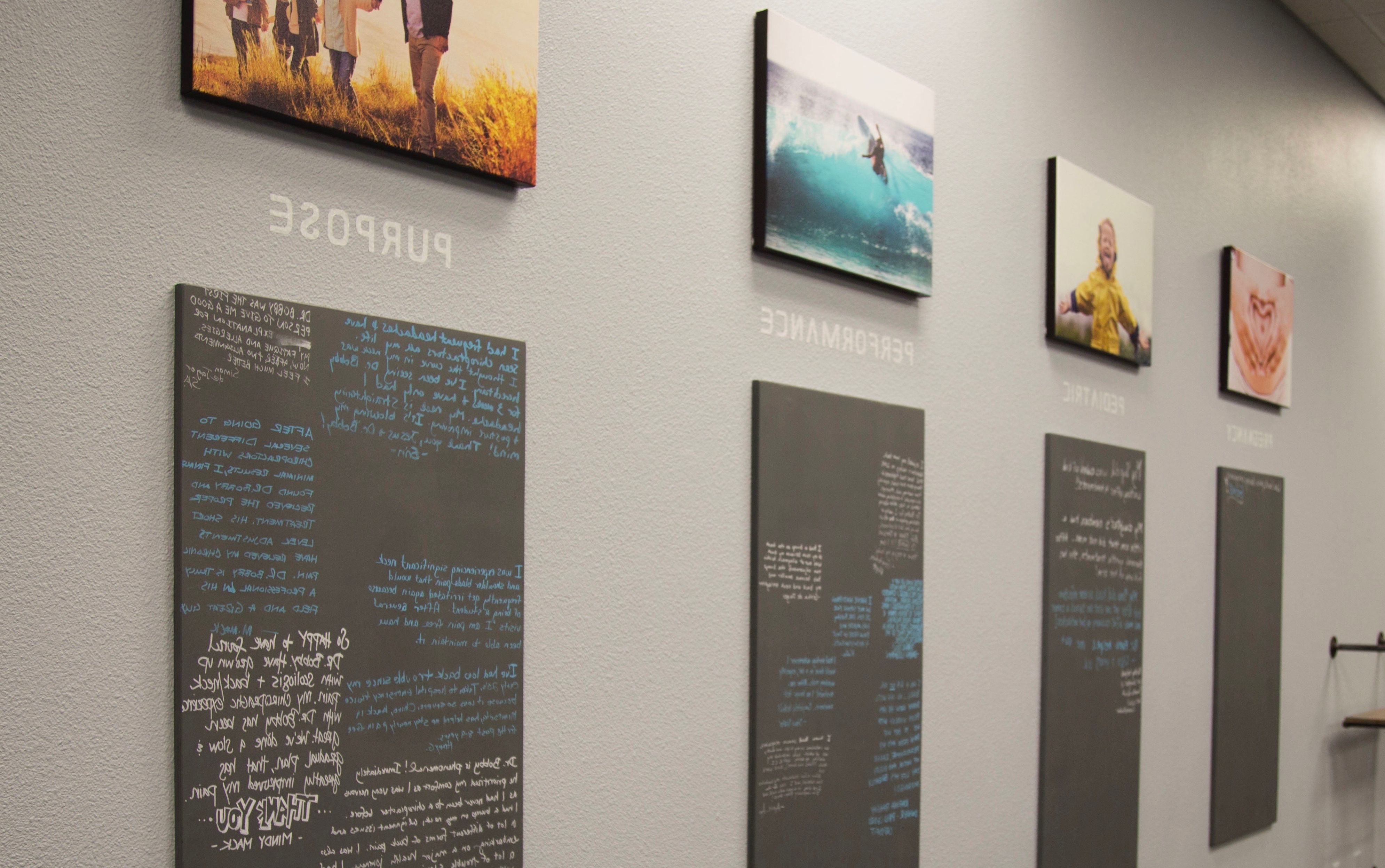 Preferred Testimonial Wall: We Have A Testimony Culture At Vertical With Regard To Chiropractic Wall Art (View 6 of 15)
