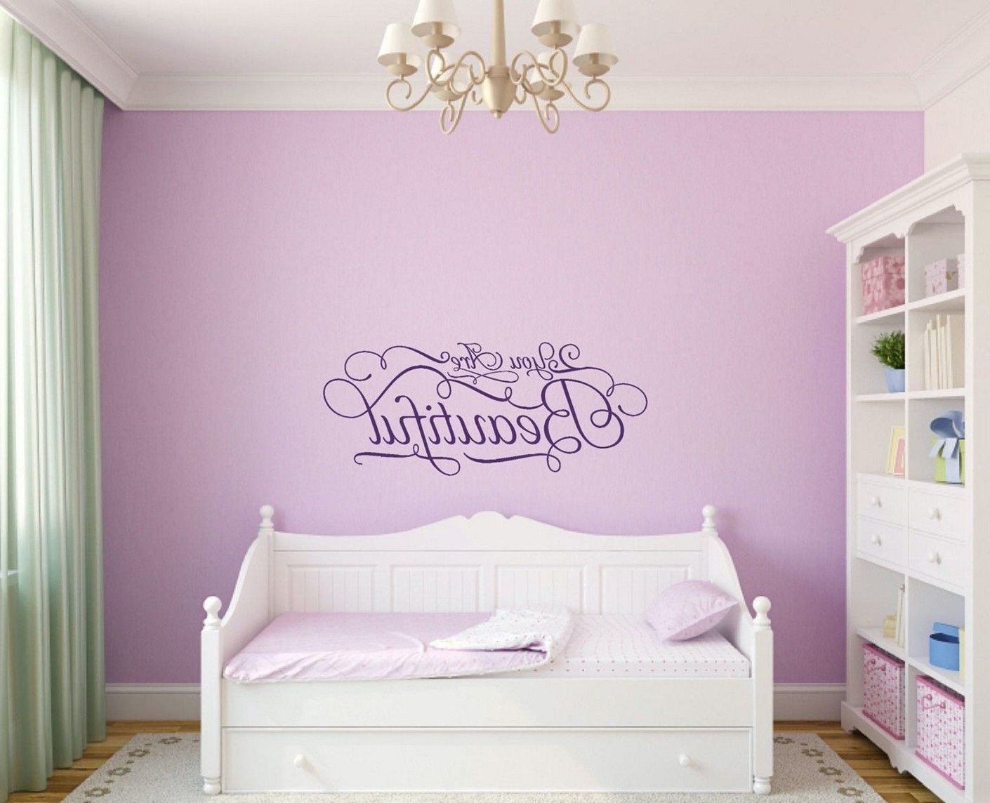 Purple Wall Art For Bedroom Regarding Most Up To Date Wall Art For Teenage Girl Ideas Including Attractive Purple (View 11 of 15)