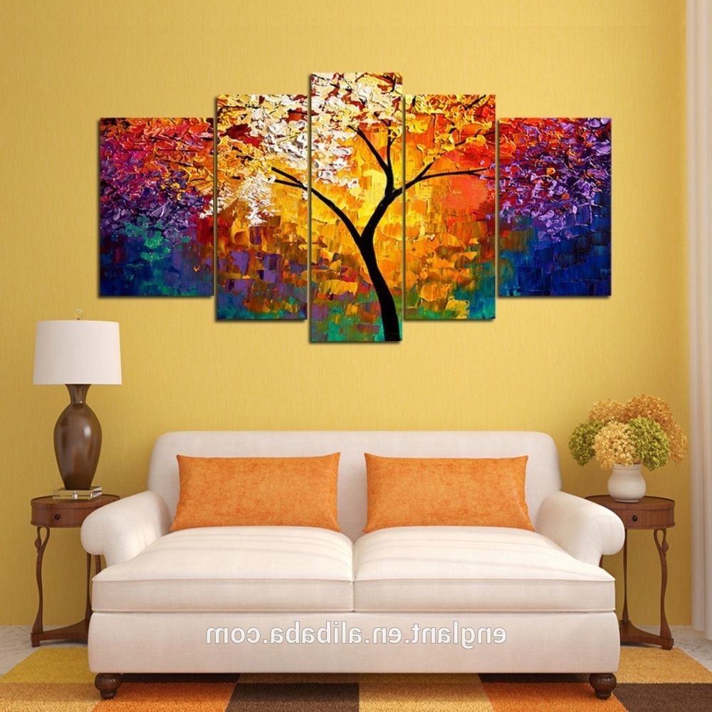 Recent Abstract Wall Art Canvas Oil Painting – Buy Canvas Oil Painting Regarding Abstract Oil Painting Wall Art (View 15 of 15)