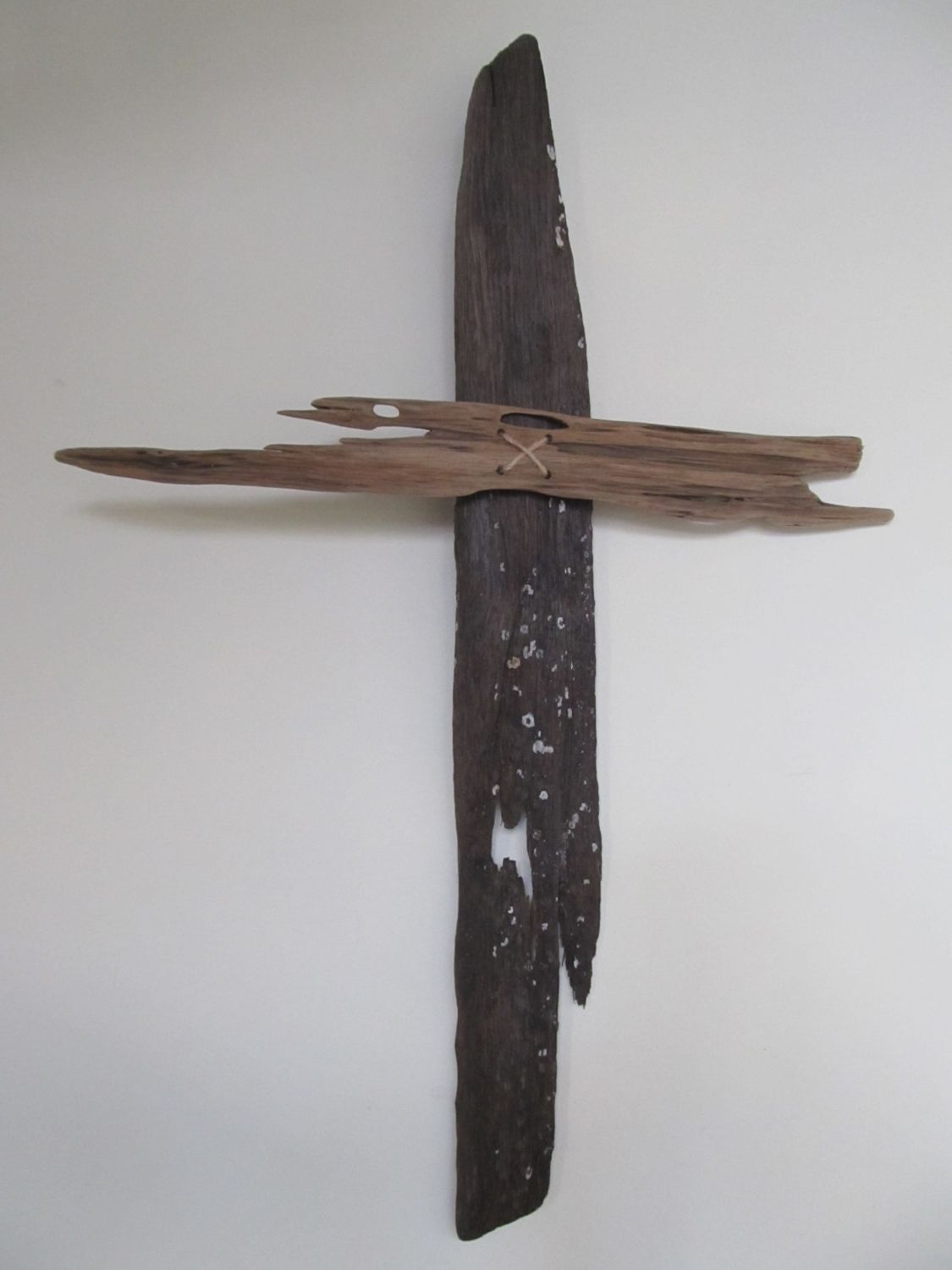 Sale – Simple & Aesthetic Drftwood Cross – Driftwood Art, Jute And Regarding Most Recently Released Driftwood Wall Art For Sale (View 11 of 15)