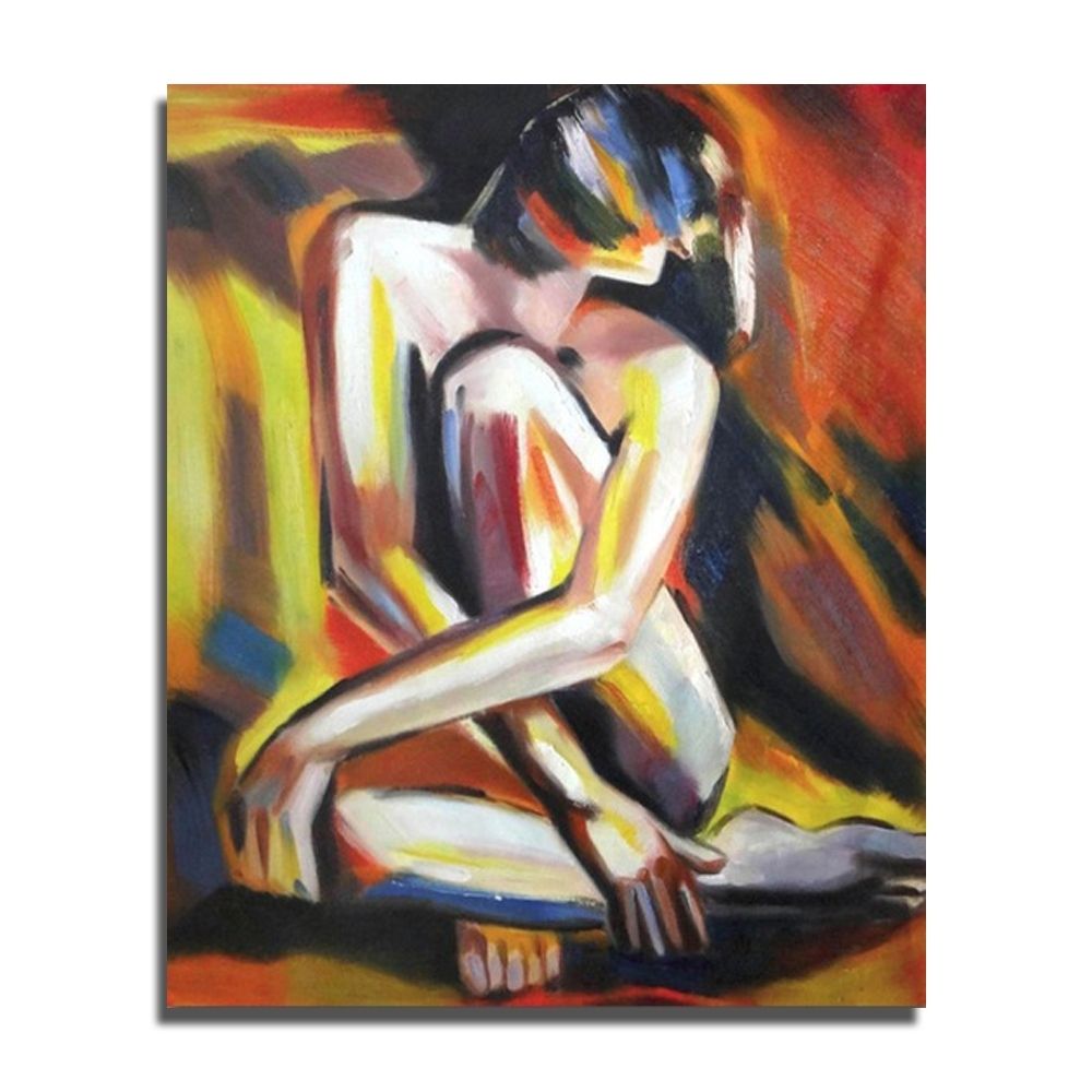 Sexy Women Abstract Oil Painting Wall Art Home Decoration Home Regarding Most Current Abstract Oil Painting Wall Art (View 13 of 15)