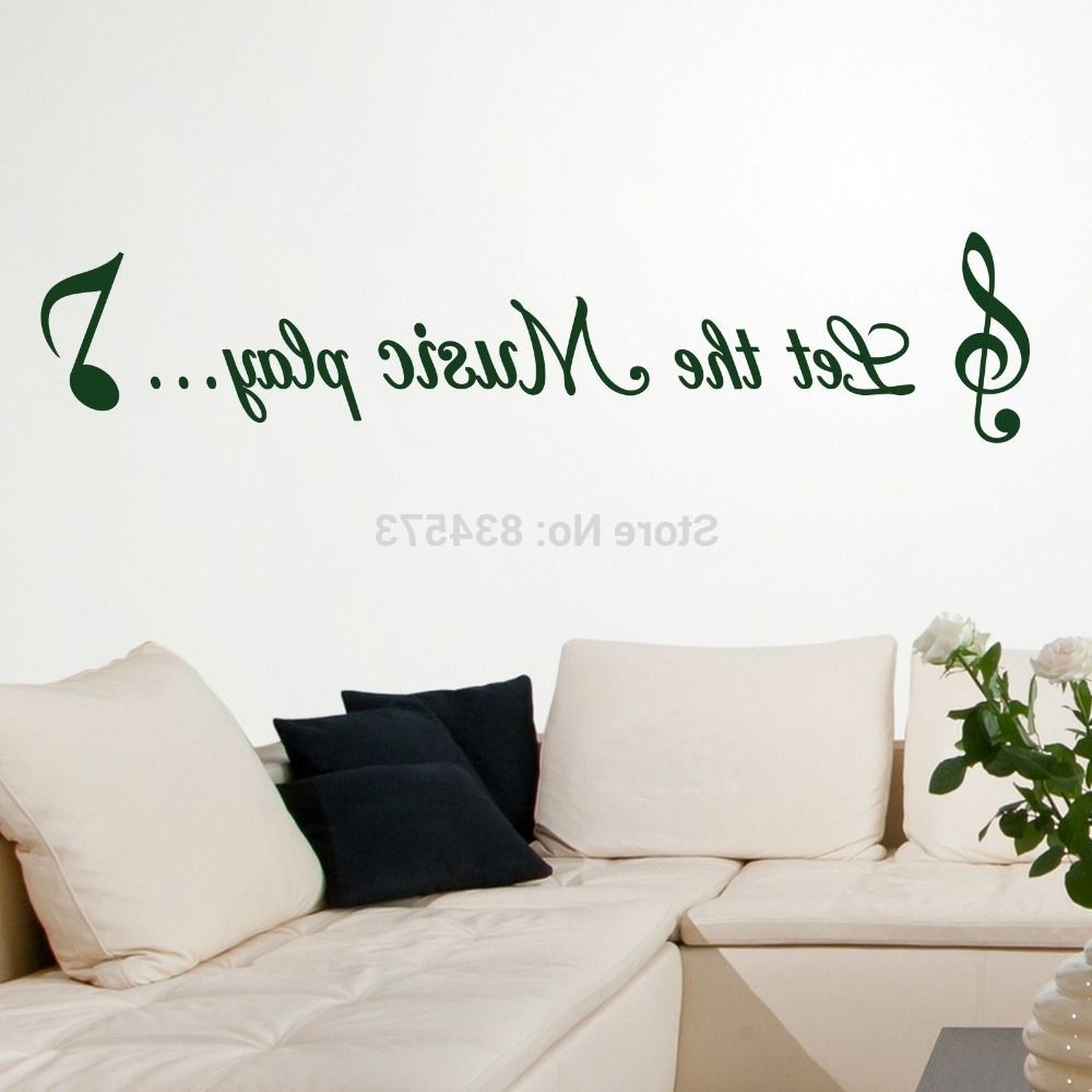 Smashing 4 Piece Canvas Wall Art Room Wall Decor Music Canvas Inside Widely Used Music Note Art For Walls (View 14 of 15)
