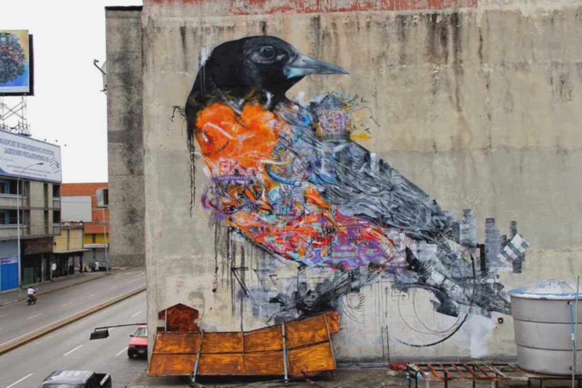 South American Urban Artists – 10 Best Street Art Names Intended For Recent Venezuela Wall Art 3d (View 8 of 15)