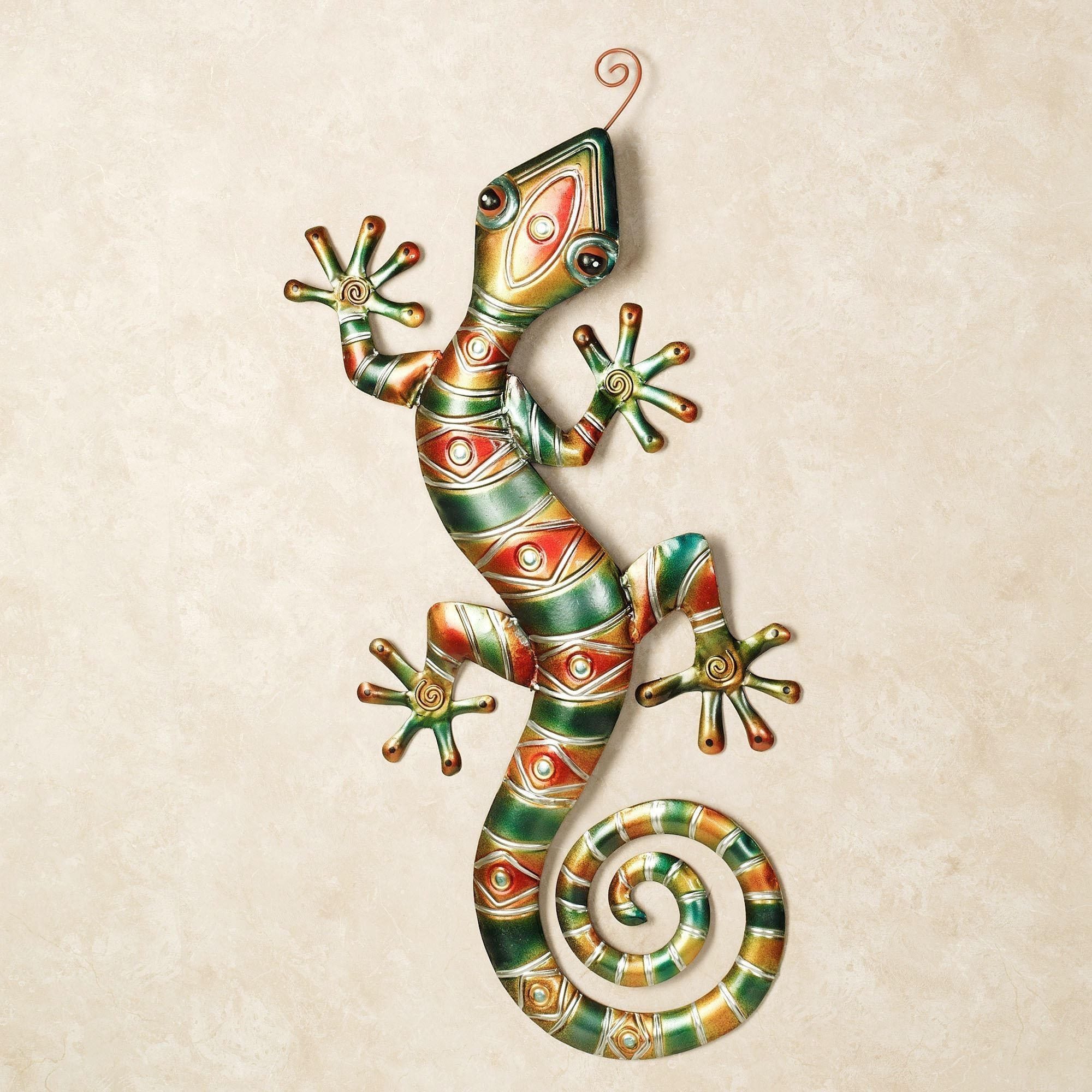 Southwest Gecko Metal Wall Art Within 2018 Gecko Outdoor Wall Art (View 14 of 15)