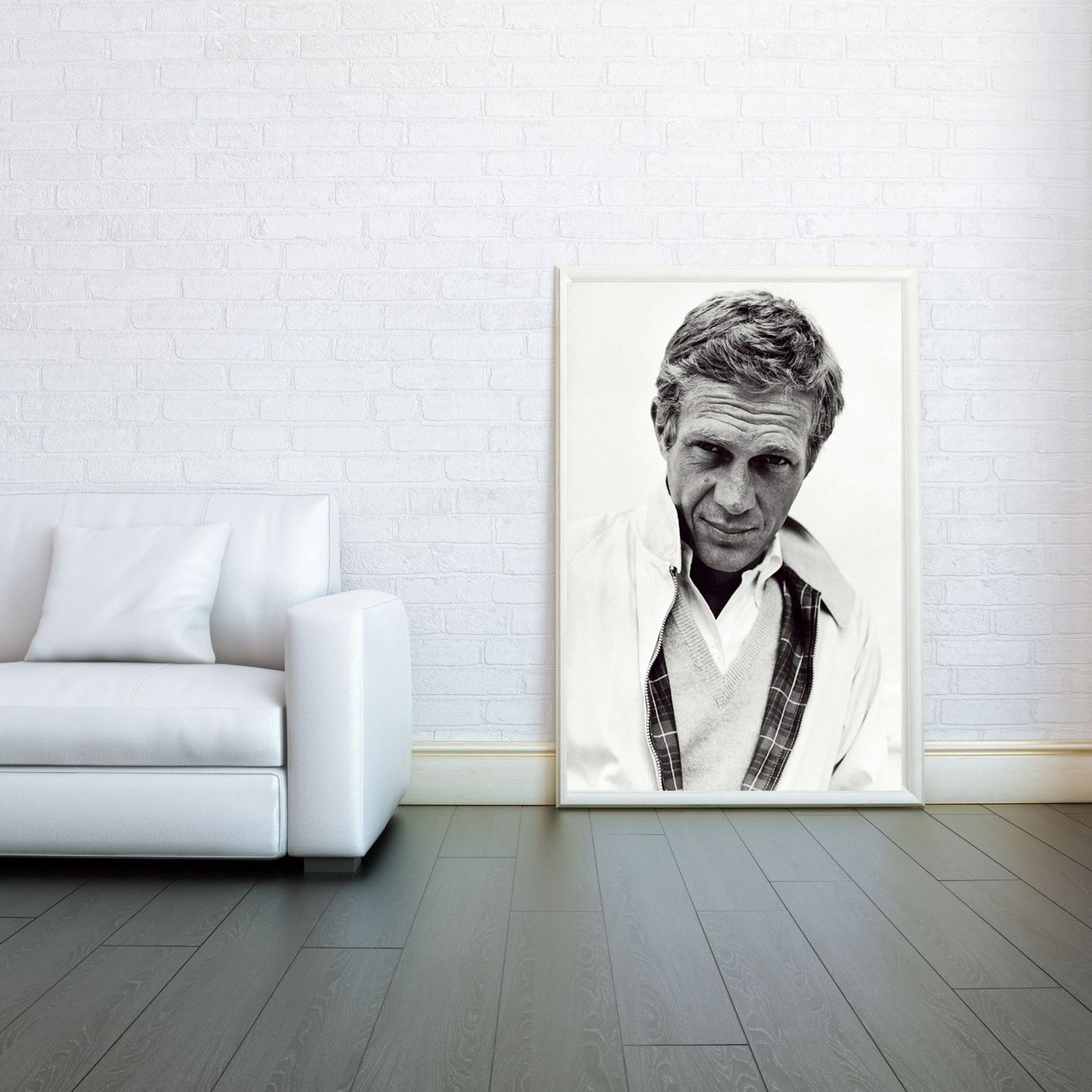 Steve Mcqueen Wall Art Regarding Well Known The King Of Cool Steve Mcqueen – Decorative Arts Prints & Posters (View 1 of 15)