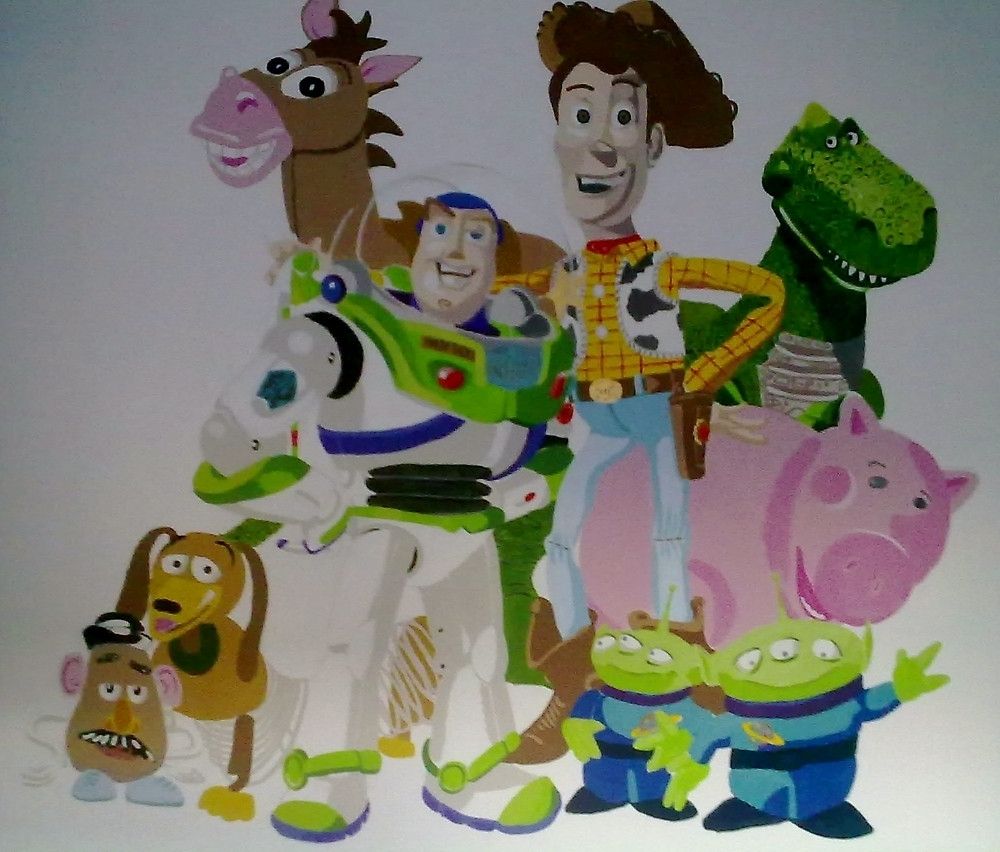 Toy Story Wall Art Pertaining To Most Recent Toy Story Wall Mural"smogmonkey (View 12 of 15)