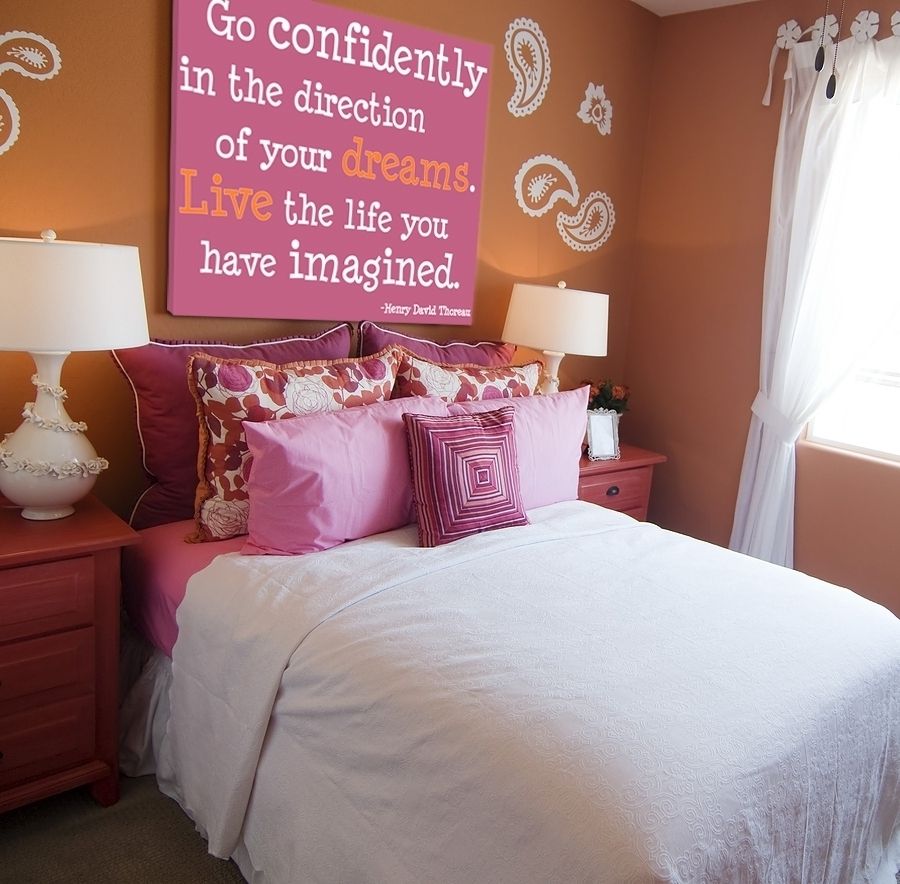 Trendy Wall Art For Teens With Regard To Big Wall Art Teen Girl Bedroom Decorating Ideas For With Teens (View 2 of 15)