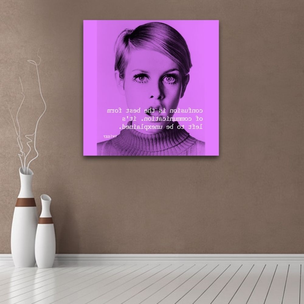 Twiggy Vinyl Wall Art In Well Known Wall Art Designs: South Africa Twiggy Wall Art Vinyl Sa Studios My (View 1 of 15)