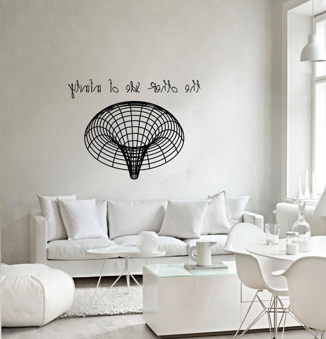 Wall Art Deco Decals For Current Science Art Astronomy – Black Hole Vinyl Wall Decal For Your Lab (View 5 of 15)