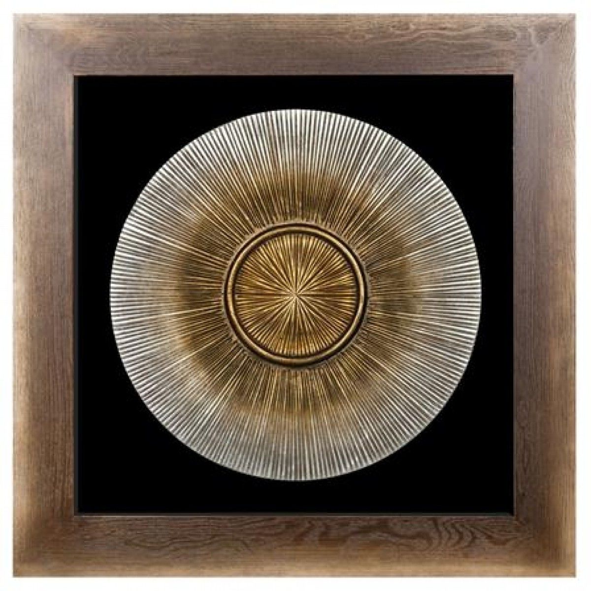 Wall Art Designs: Bronze Wall Art Sunburst Mirrored Silver Golden Intended For Current Abstract Circles Wall Art (View 2 of 15)