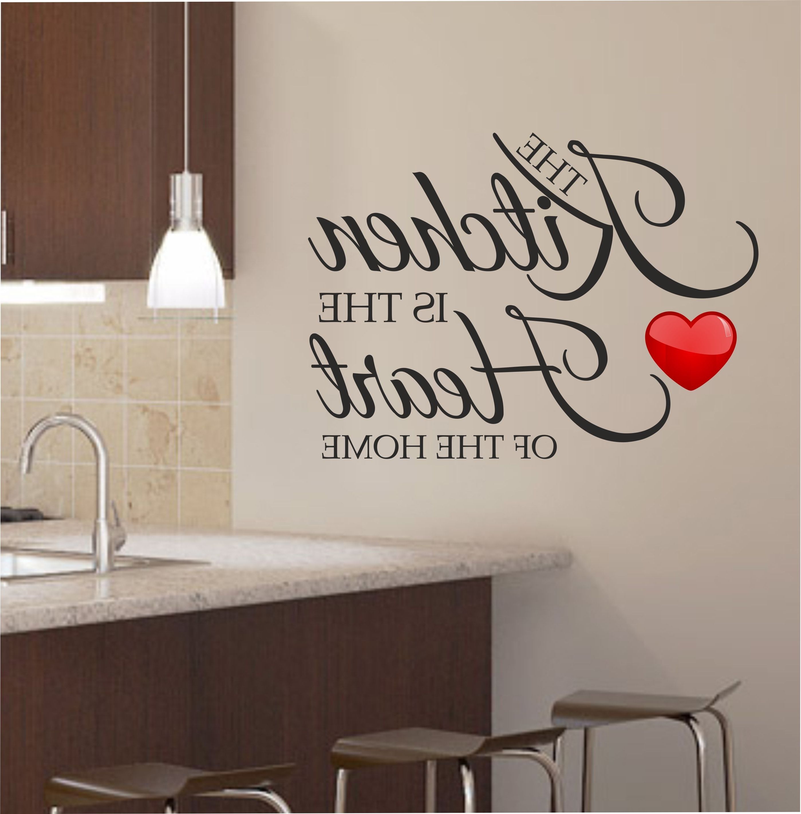 Wall Art For Kitchens Pertaining To Newest Decorate Your Kitchen With Appealing Kitchen Wall Art – Designinyou (View 1 of 15)