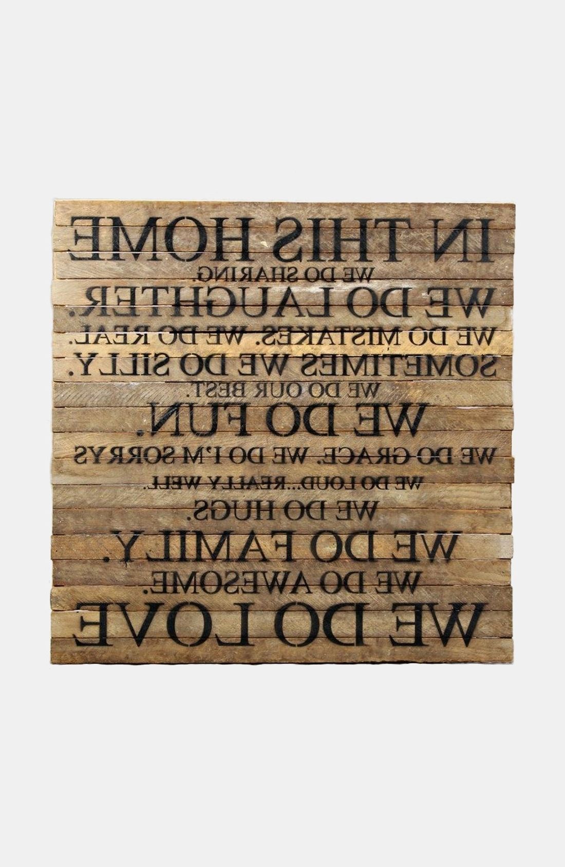 Wall Art Ideas Design : Wrought Wood Word Wall Art Craving Woods Intended For Trendy Wooden Word Wall Art (View 2 of 15)