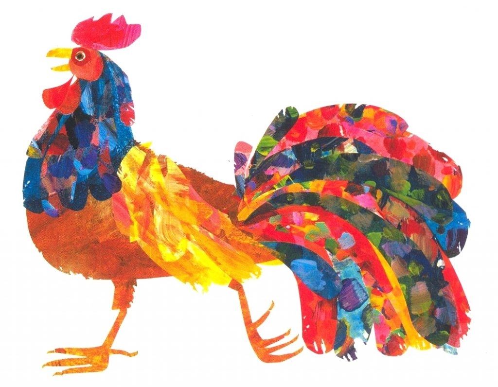 Wall Arts ~ Rooster Postcard The Eric Carle Museum Of Picture Book In Newest Eric Carle Wall Art (View 8 of 15)