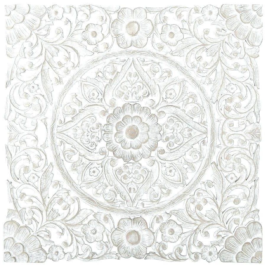 Wall Arts: White Wooden Wall Art (View 12 of 15)