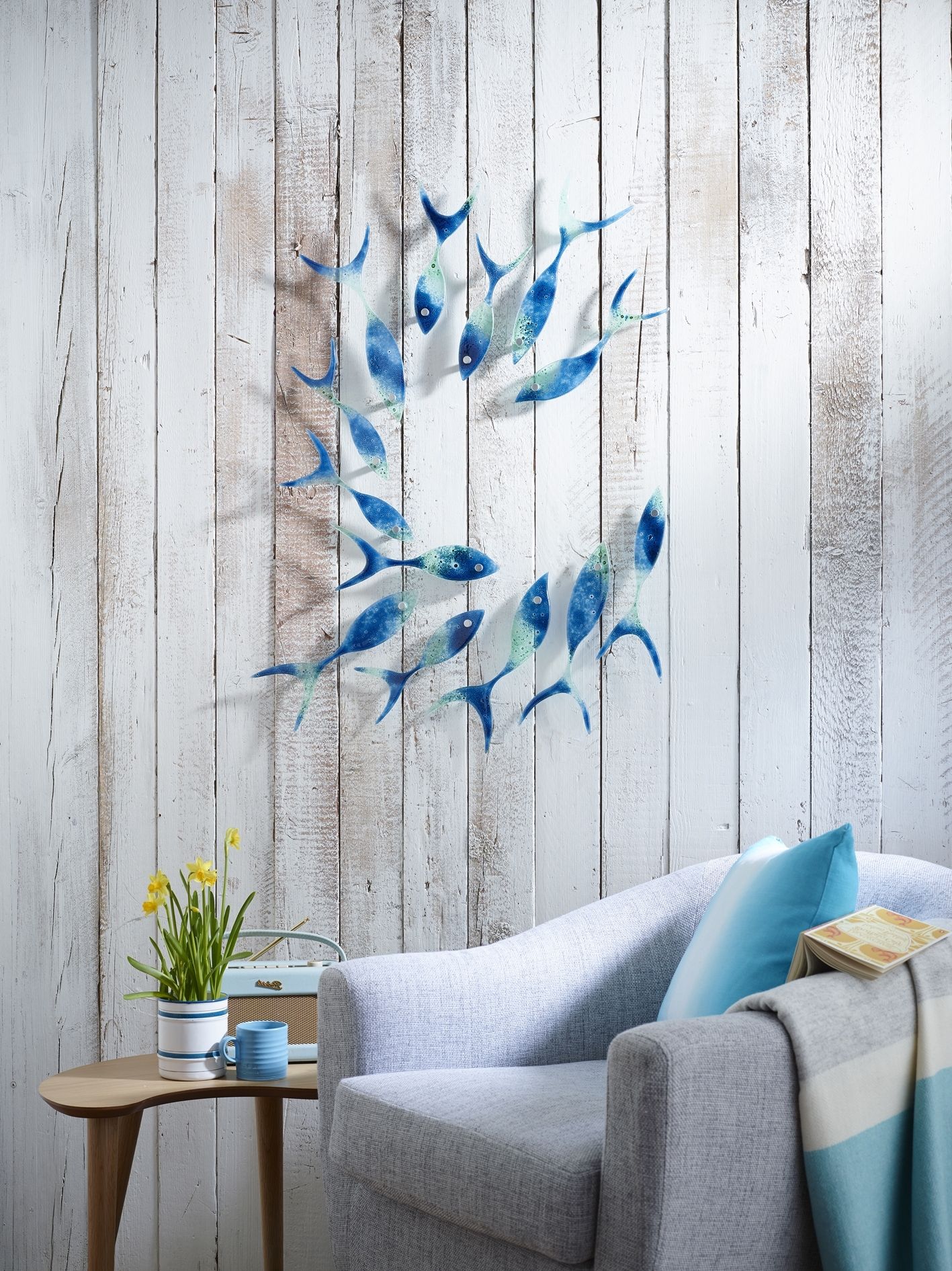 Wall Hangings, Fish And Glass In Fused Glass Fish Wall Art (View 1 of 15)
