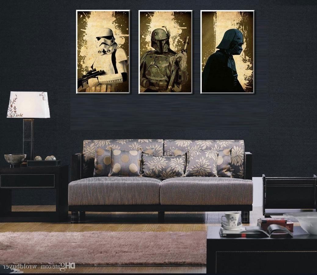 Well Known 2018 Modern Huge Wall Art Oil Painting On Canvas,star Wars Inside Huge Wall Art Canvas (View 1 of 15)