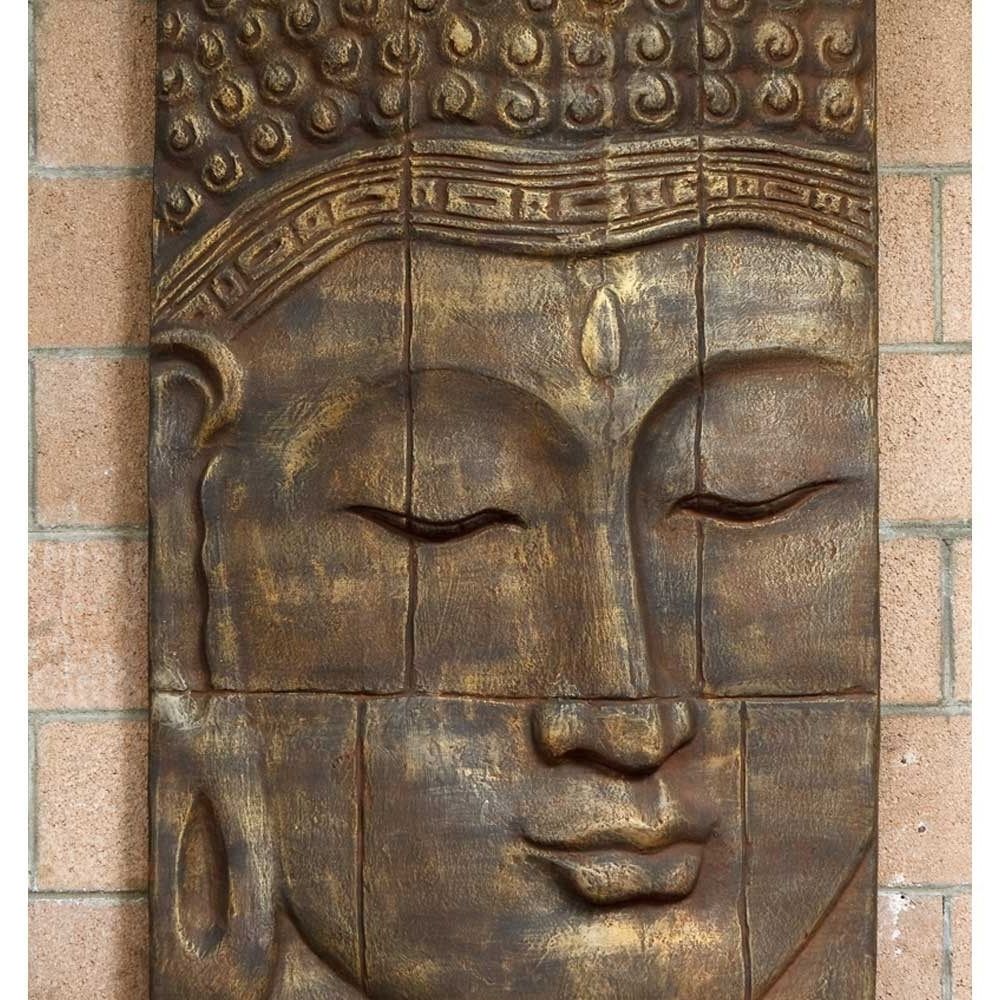 Well Known Dainty Owls Perched A A Branch Design Iron To Unusual New Outdoor For Buddha Outdoor Wall Art (View 1 of 15)
