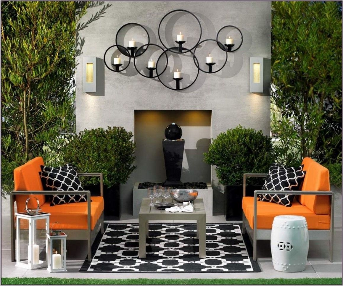 Well Known Outside Wall Art With Wall Art Design Ideas, Elegant Modern Outdoor Wall Art Ideas (View 6 of 15)
