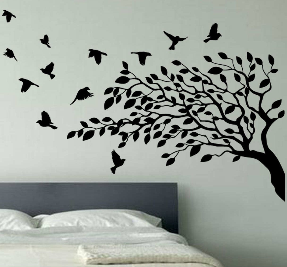 Well Known Wallpaper Wall Decals Stickers Art Vinyl Removable Birdcage Bird Within Metal Birdcage Wall Art (View 9 of 15)