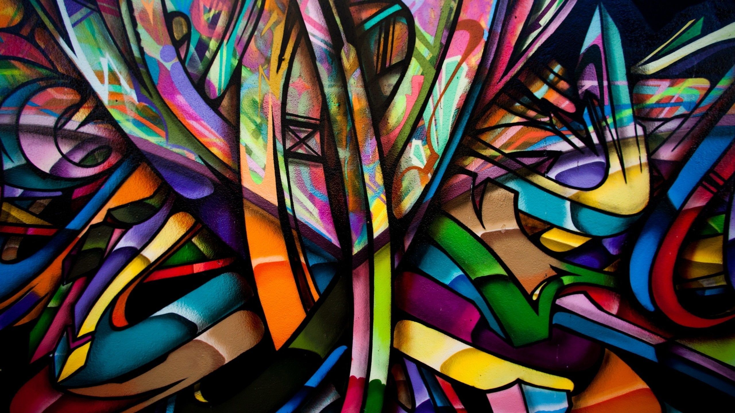 Well Liked Abstract, Colorful, Graffiti, Walls, Artwork, Painting Wallpapers For Abstract Graffiti Wall Art (View 15 of 15)