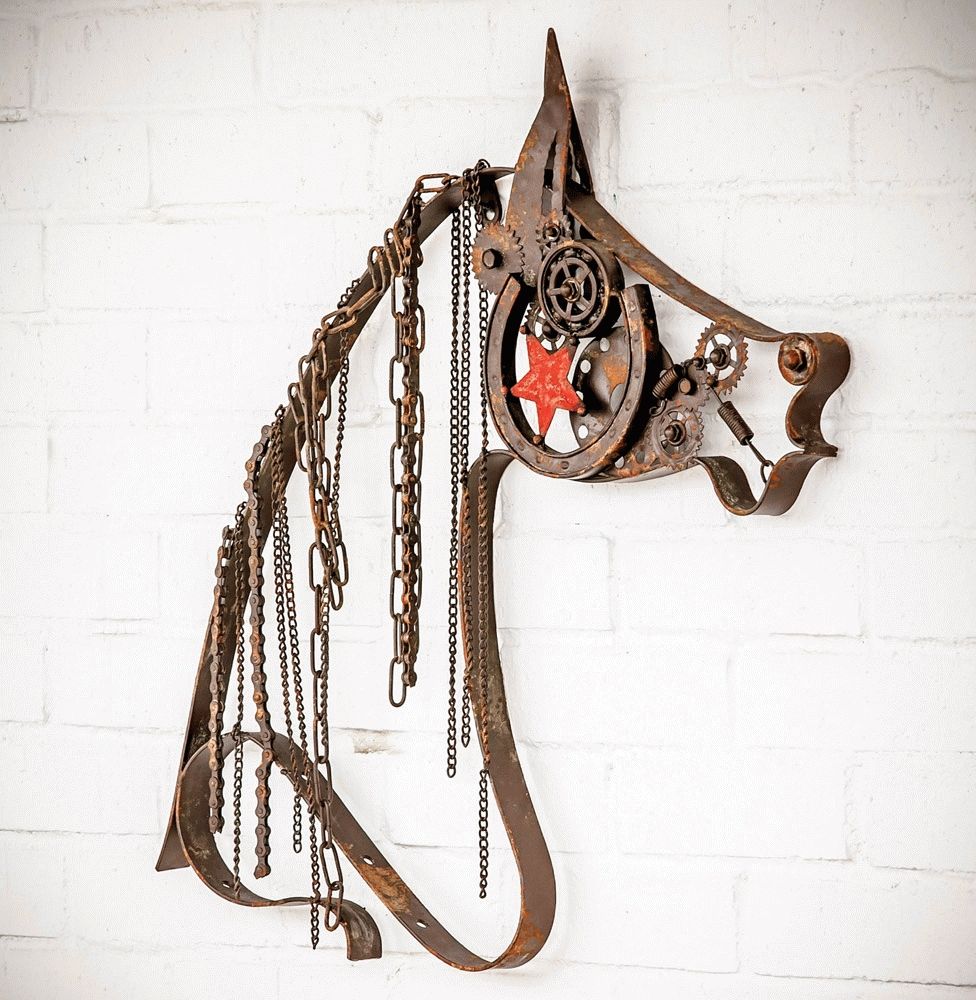 Western Metal Art Wall Hangings Within Recent Western Metal Wall Art Silhouettes (View 4 of 15)