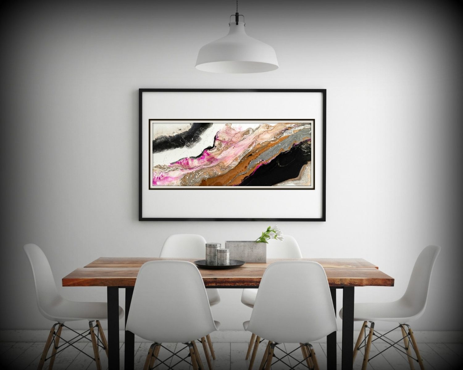 Widely Used Black And White Art, Pink And Brown Art Prints, Fine Art Prints With Horizontal Abstract Wall Art (View 8 of 15)