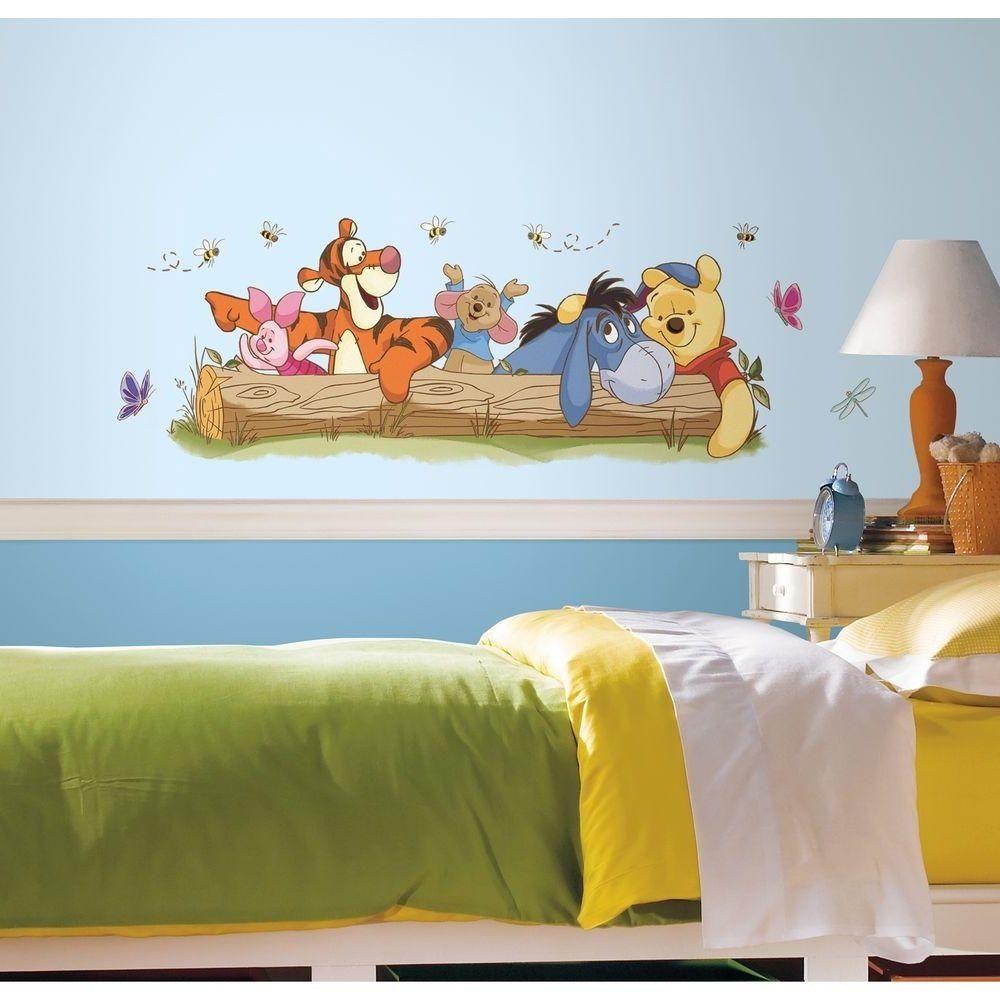 Winnie The Pooh Wall Art For Nursery Regarding Most Current Roommates 5 In. X 19 In (View 5 of 15)