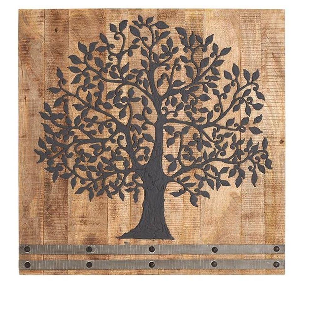 Wood And Iron Wall Art Inside Trendy Home Decorators Collection 36 In. H X 36 In (View 5 of 15)