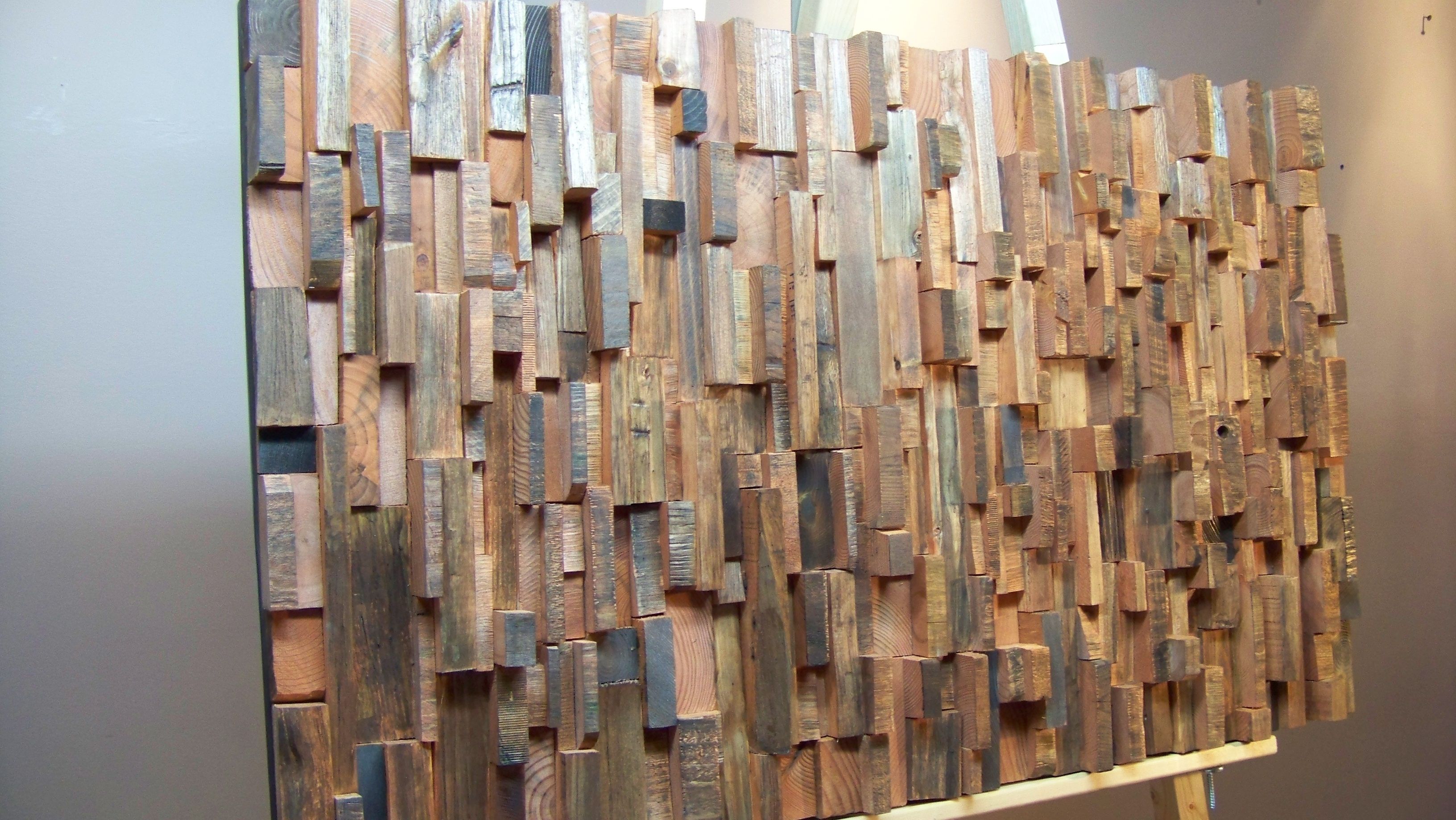 Wood Panel Wall Art With Regard To Popular Glomorous Barn Wood Fits Well Along With All Style As Wells As You (View 2 of 15)