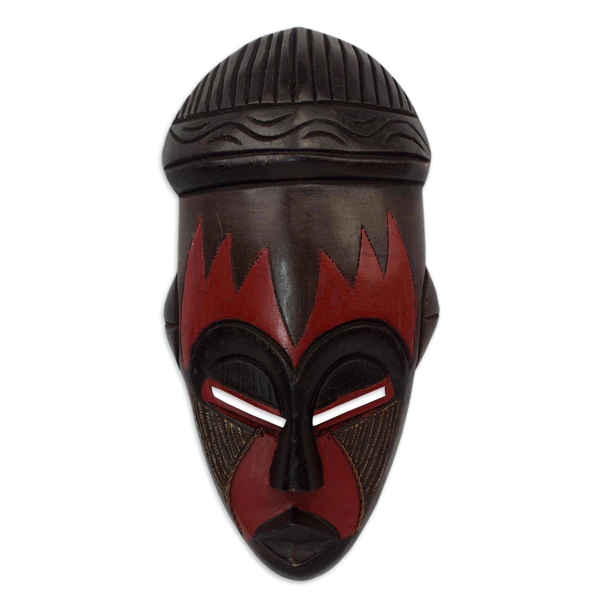 Wooden Tribal Mask Wall Art For Well Known Masks – Handcrafted Global, Tribal & African Masks At Novica (View 5 of 15)