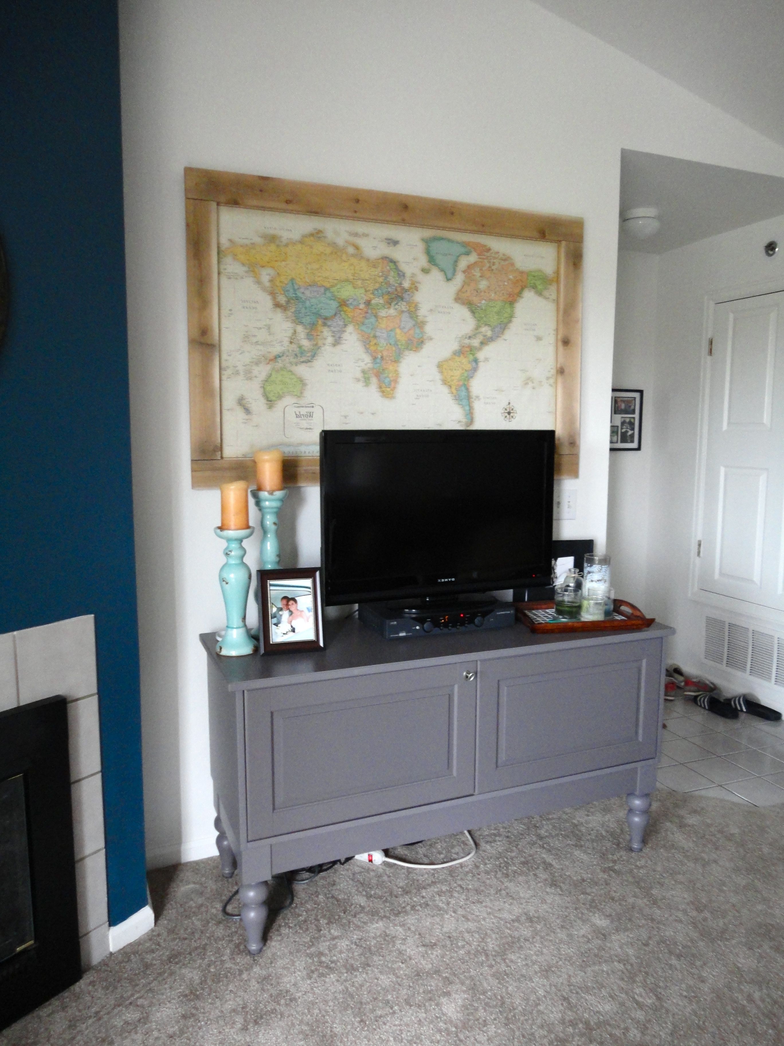 60 Budget Friendly Diy Large Wall Decor Ideas In Wall Accents Behind Tv (View 7 of 15)