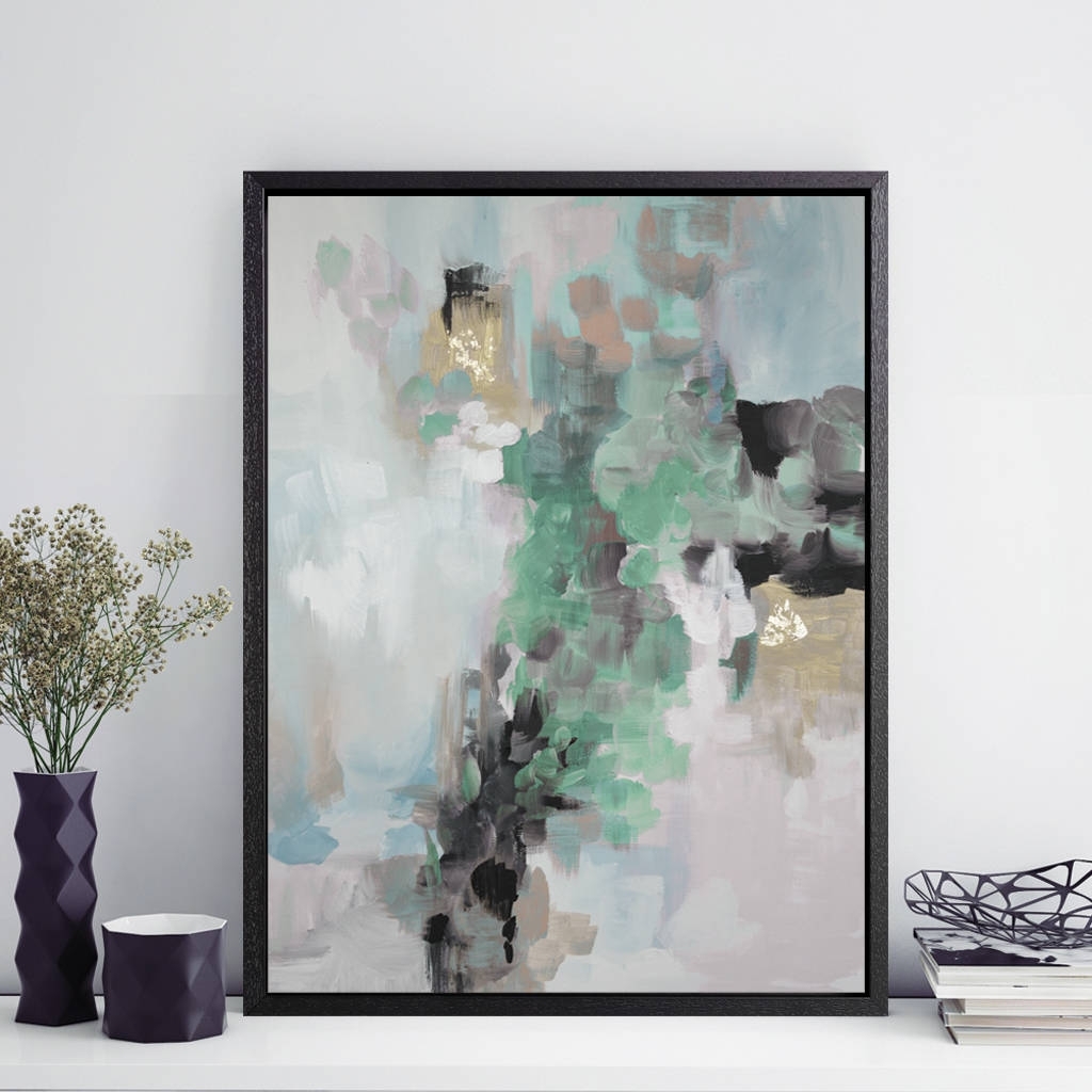 Abstract Framed Art Prints Pertaining To Fashionable Modern And Abstract Posters And Print Art Gifts (Photo 5 of 15)