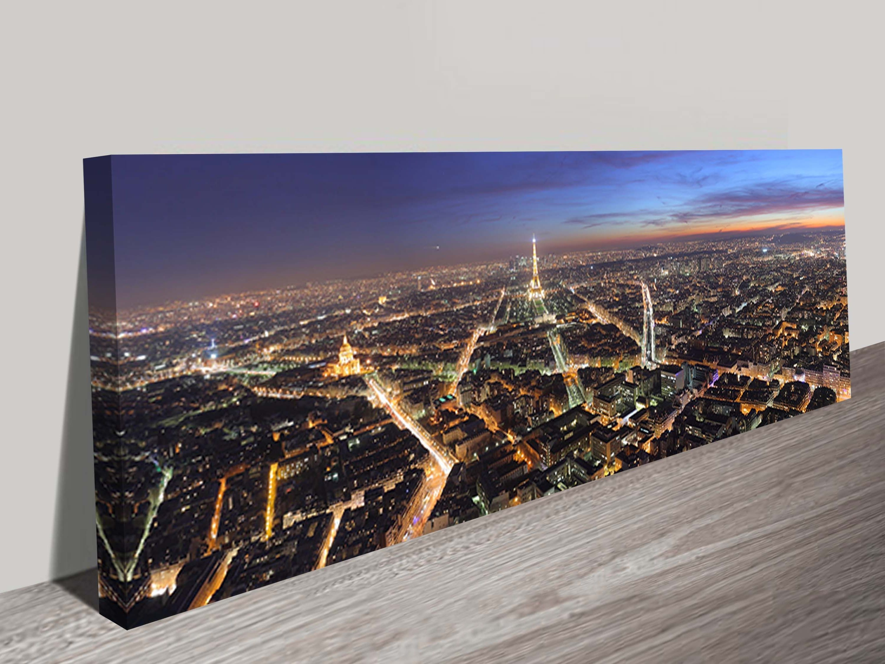 Canvas Wall Art In Melbourne Throughout Favorite Parisnight Panoramic Canvas Wall Art (View 9 of 15)