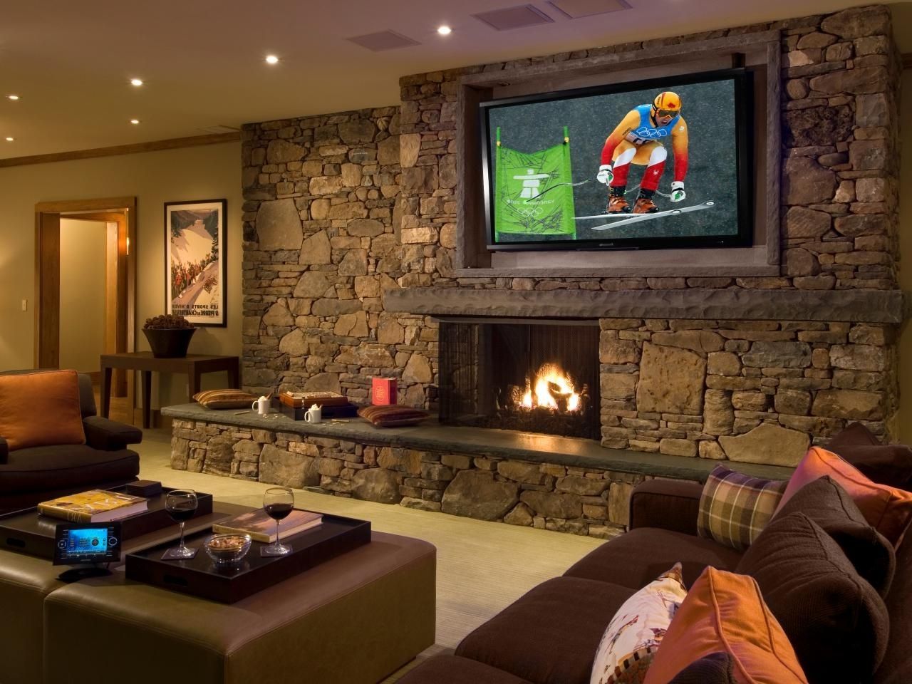 Hgtv In Popular Wall Accents For Media Room (View 7 of 15)