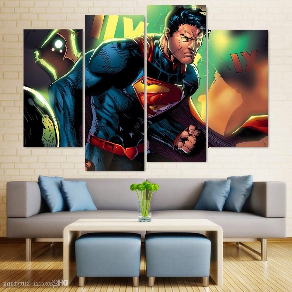 Kent Canvas Wall Art Inside Favorite 2018 Framed Hd Printed Superman Clark Kent Picture Wall Art Canvas (View 1 of 15)