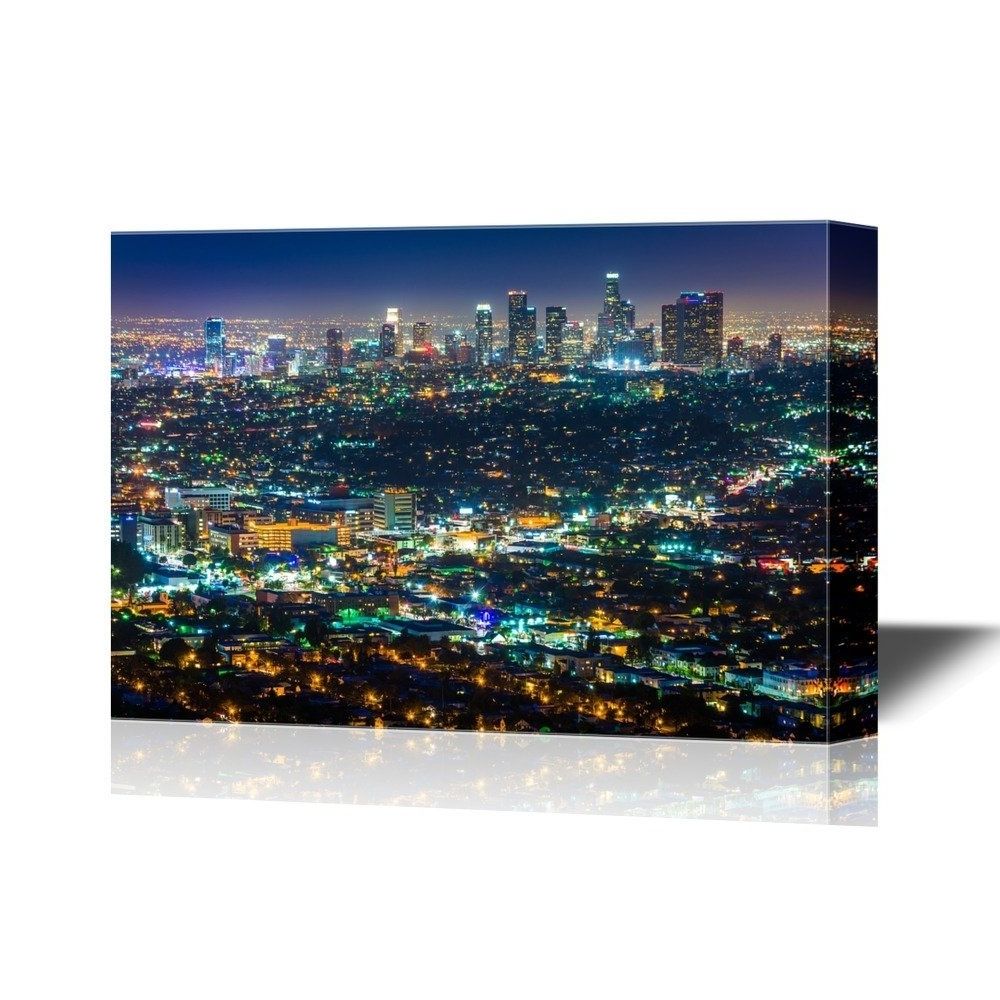 Los Angeles Canvas Wall Art Pertaining To Most Recently Released Wall26 – Art Prints – Framed Art – Canvas Prints – Greeting (View 4 of 15)