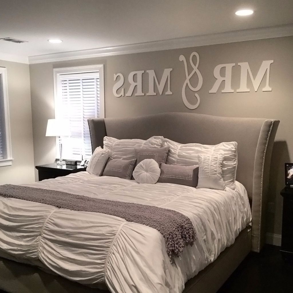 Most Popular Mr & Mrs Wall Signs King Size (View 13 of 15)