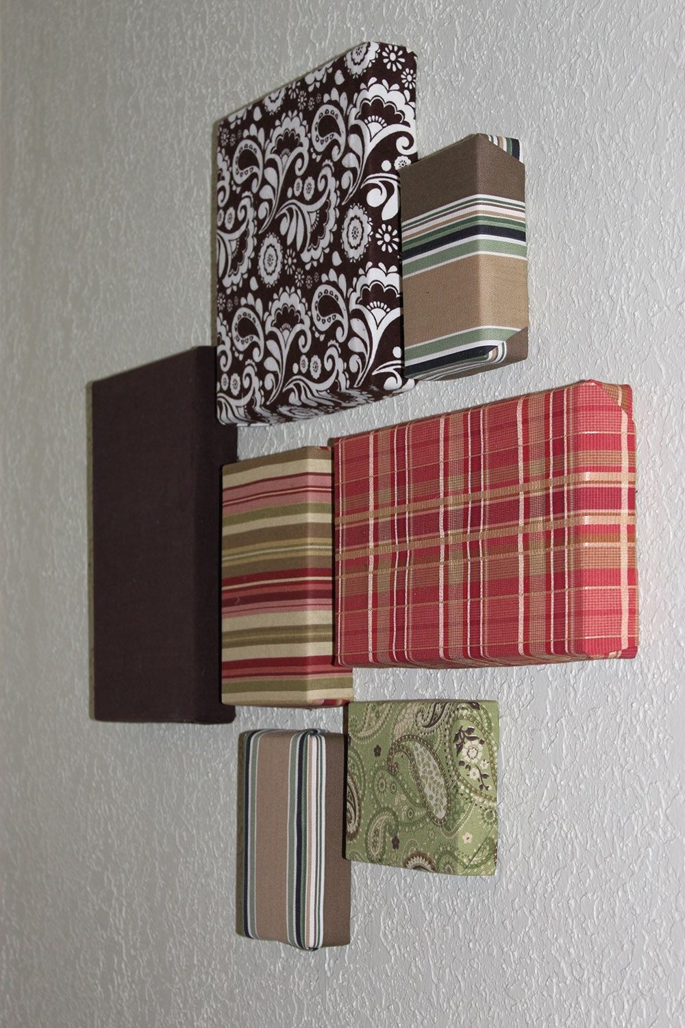 Most Recently Released Easy Wall Art On The Cheap With Fabric Scraps And Repurposed Box For Fabric Scrap Wall Art (View 7 of 15)
