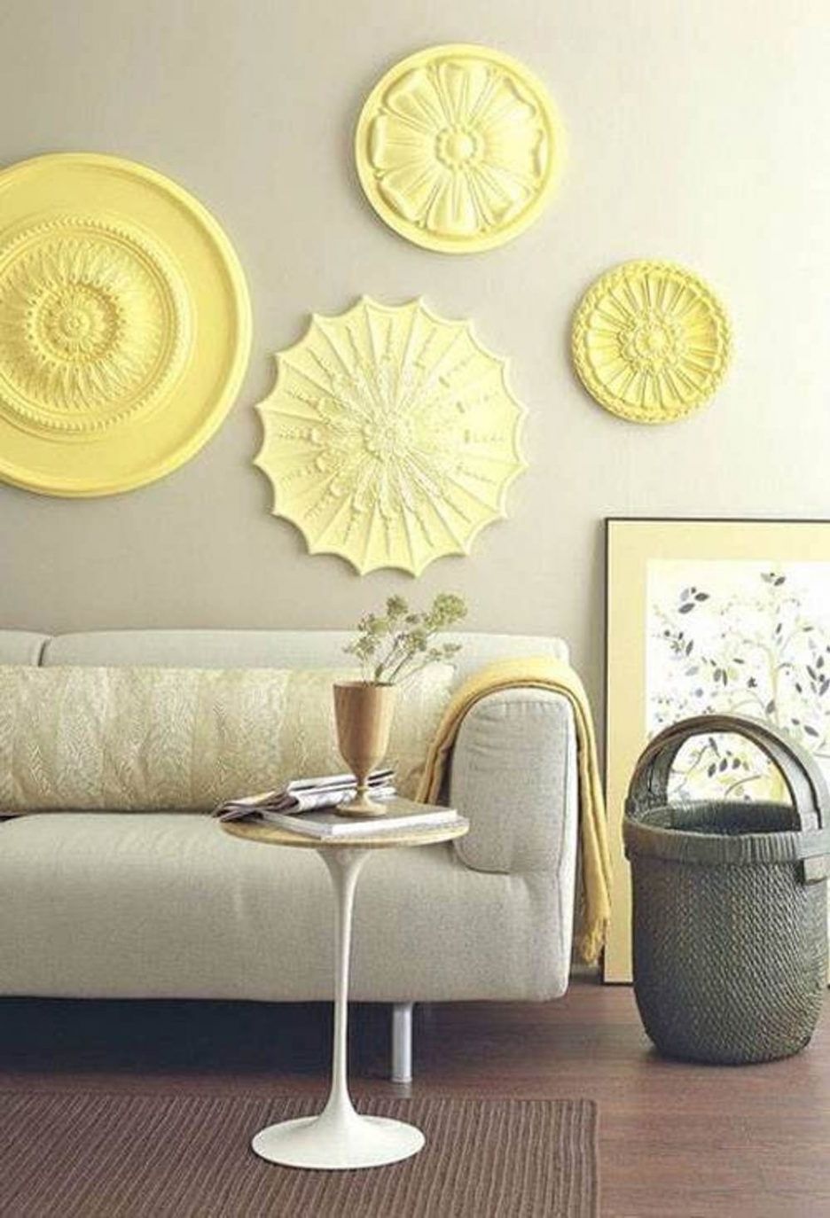 Most Recently Released Wall Art Accents Regarding Living Room : Wonderful Wall Art Ideas For Living Room With Yellow (View 10 of 15)