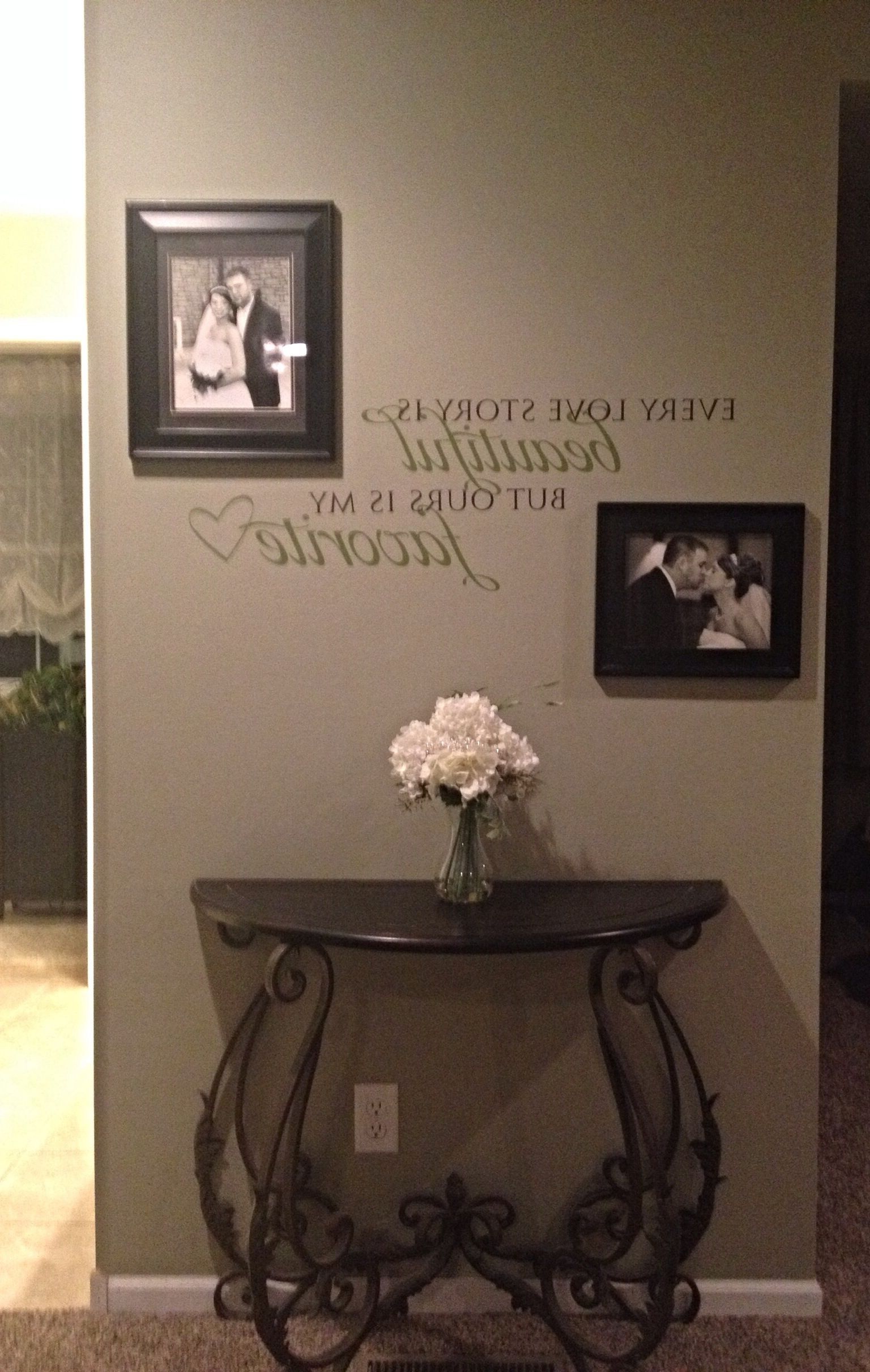 Most Up To Date Master Bedroom Wall Decor. Wording Is From Uppercase Living (View 5 of 15)