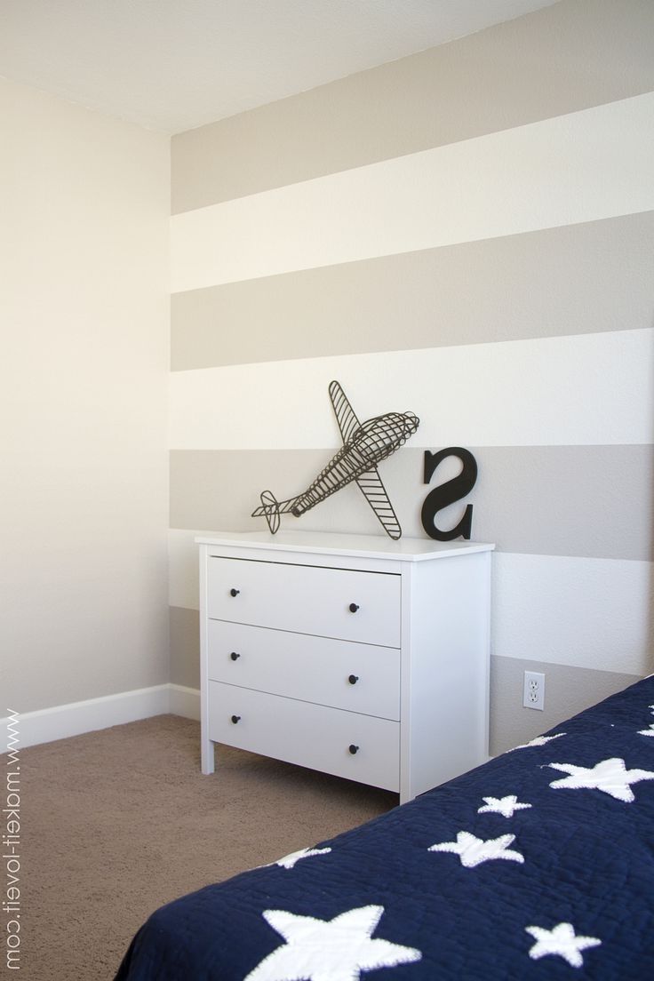 Popular Decorating Cents: Painting A Striped Wall (View 4 of 15)